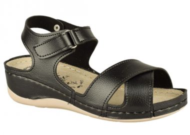 Πέδιλα γυναικεία | Ανατομικά | Vesna | 880127 | Μαύρο - Vesna - 